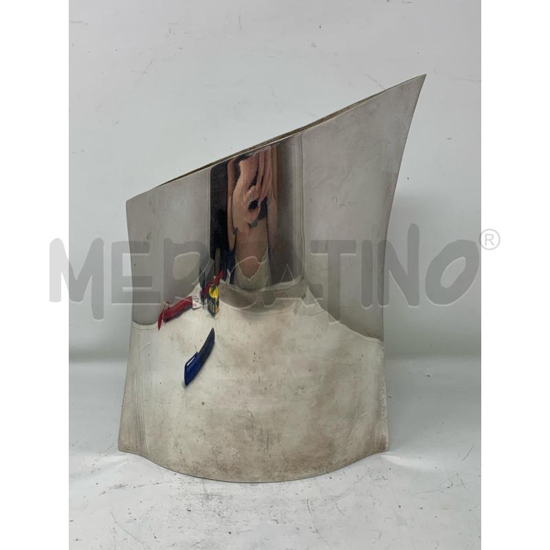 VASO JORDAN SHEFFIELD 26CM CILINDRICO OVALE LATI SPIGOLOSI  | Mercatino dell'Usato Roma re di roma 1
