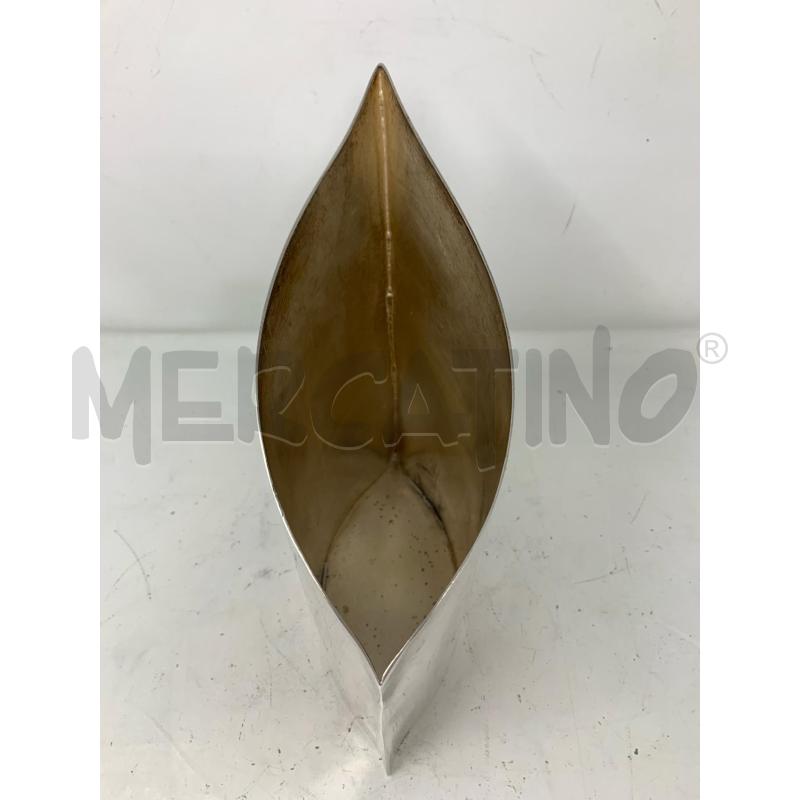 VASO JORDAN SHEFFIELD 26CM CILINDRICO OVALE LATI SPIGOLOSI  | Mercatino dell'Usato Roma re di roma 3