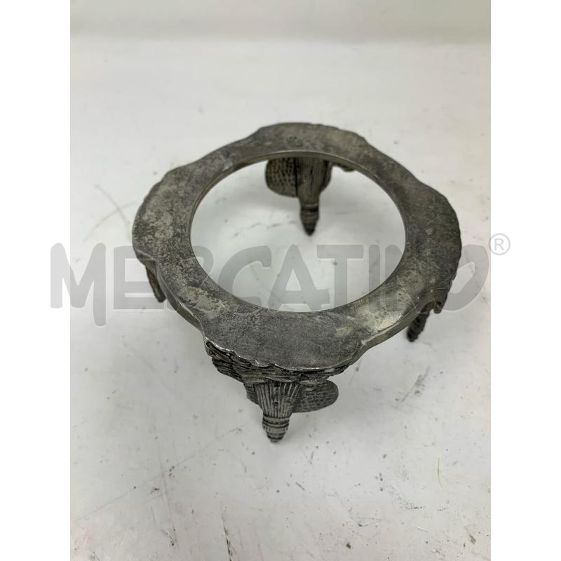 VASO JORDAN VETRO ARANCIONE CILINDRO STRUTTURA SHEFFIELD  | Mercatino dell'Usato Roma re di roma 5
