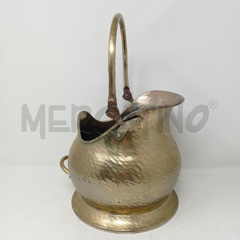 VASO MANICO SILVER PLATED OLRI BATTUTO A MANO  | Mercatino dell'Usato Roma re di roma 1