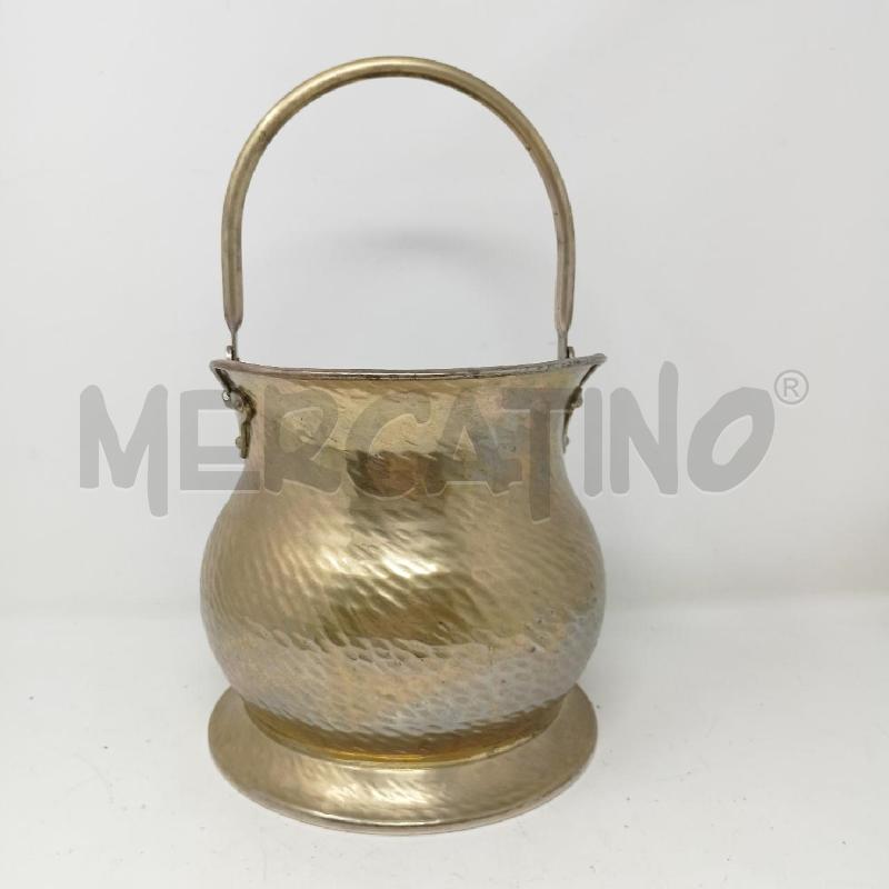 VASO MANICO SILVER PLATED OLRI BATTUTO A MANO  | Mercatino dell'Usato Roma re di roma 2