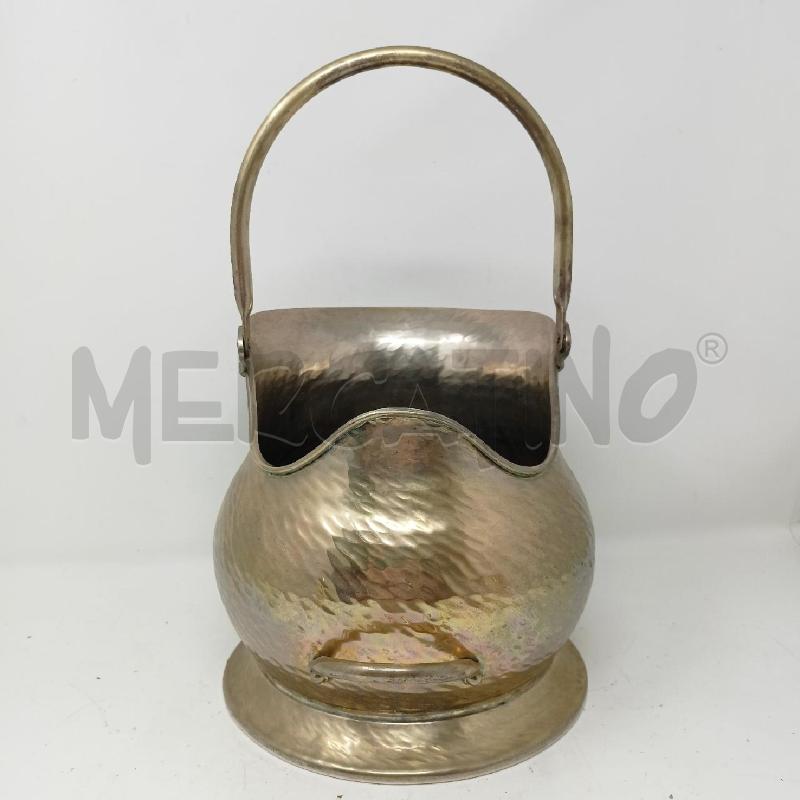VASO MANICO SILVER PLATED OLRI BATTUTO A MANO  | Mercatino dell'Usato Roma re di roma 3