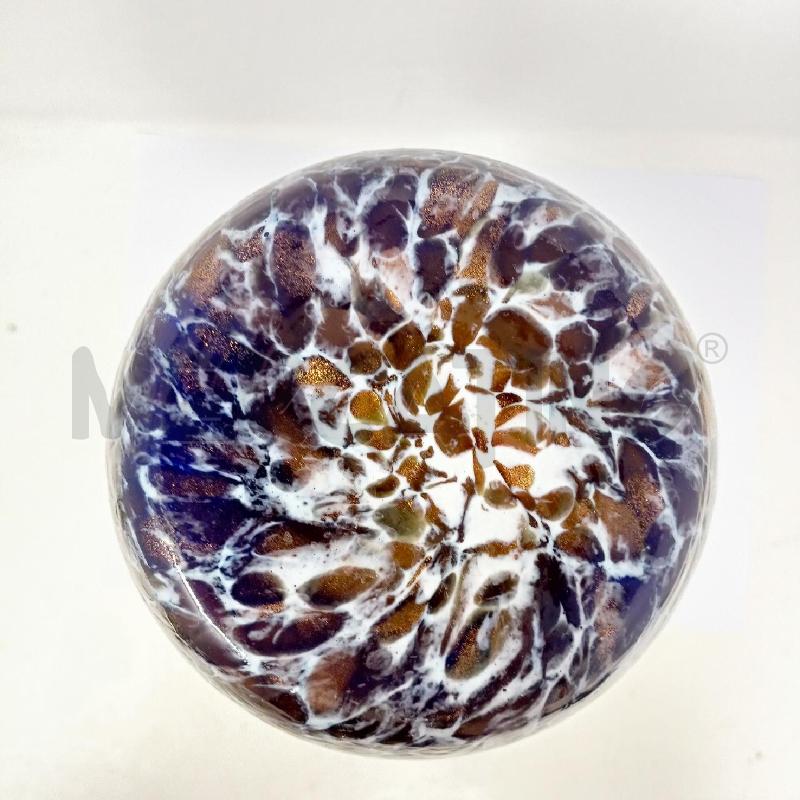 VASO MURANO DEC ORO BIANCO MANICI BLU | Mercatino dell'Usato Roma re di roma 4