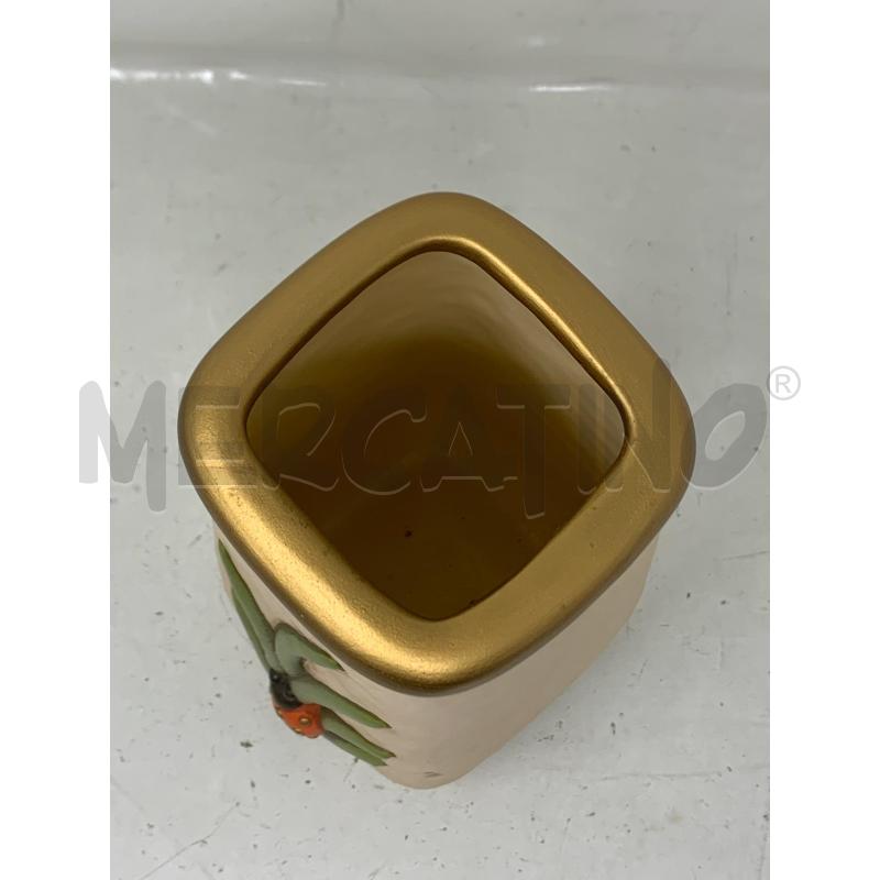 VASO THUN COCCINELLA FOGLIE  | Mercatino dell'Usato Roma re di roma 3
