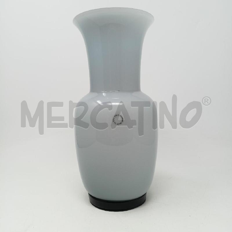 VASO VENINI OPALINO INCAMICIATO GRIGIO | Mercatino dell'Usato Roma re di roma 1