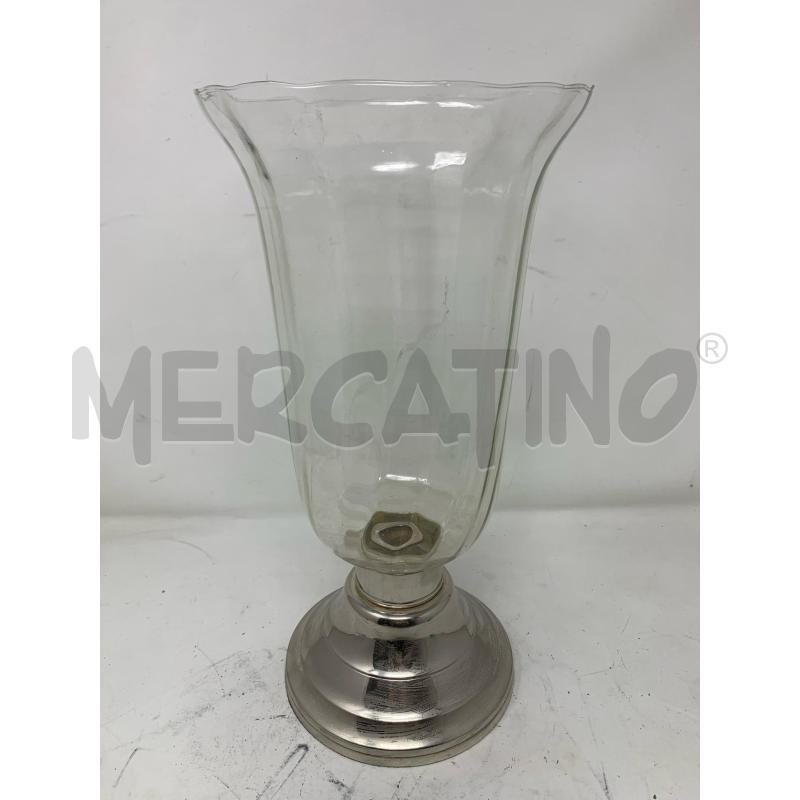 VASO VETRO BASE JORDAN SHEFFIELD TONDO  | Mercatino dell'Usato Roma re di roma 1