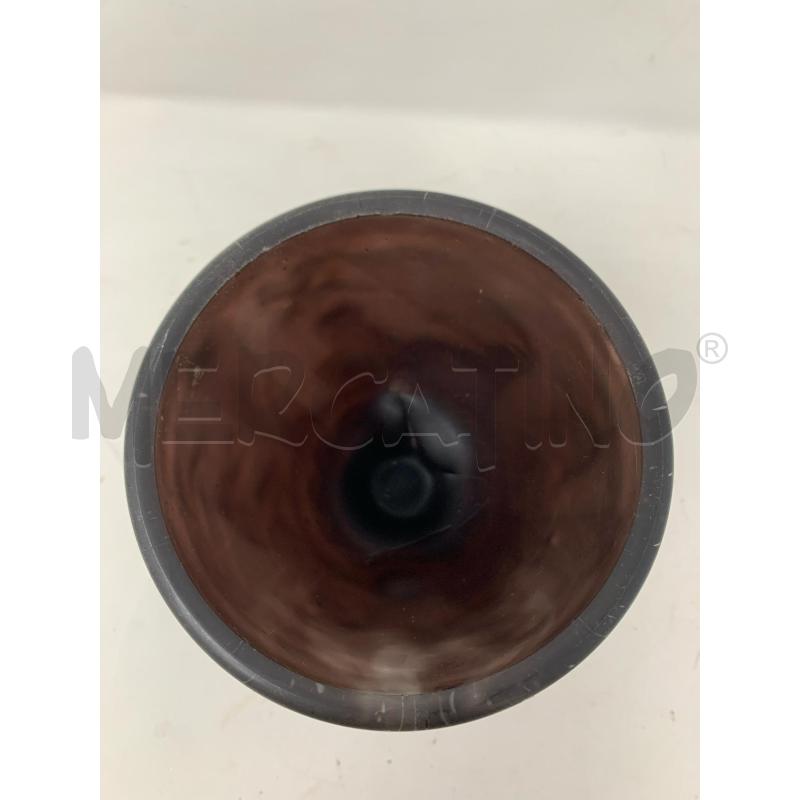 VASO VETRO SCURO GEORGES DE FEURE DECORO SCENA MITOLOGICA | Mercatino dell'Usato Roma re di roma 2