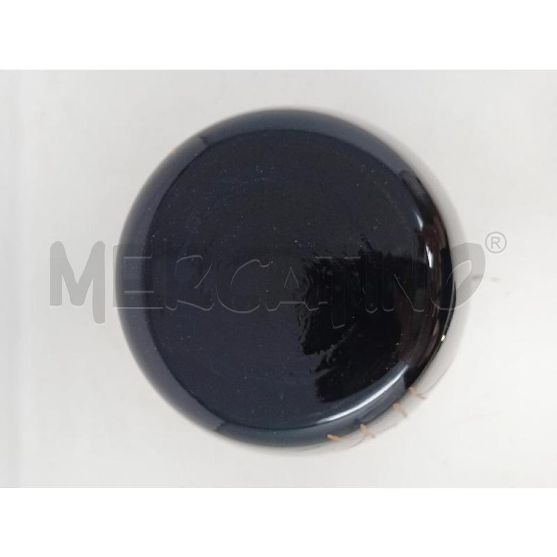 VASO VETRO VIOLA SCURO SPIGHEDORATE DIPINTE  | Mercatino dell'Usato Roma re di roma 4