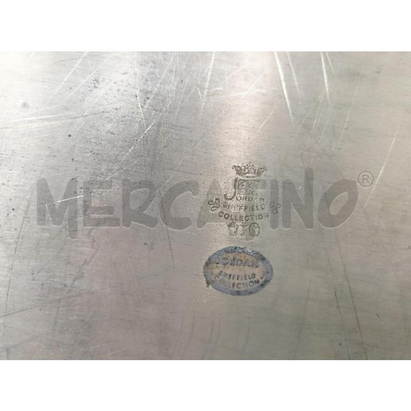 VASSOIO JORDAN SHEFFIELD RETTANGOLARE ANGOLI RILIEVO DECORI | Mercatino dell'Usato Roma re di roma 4