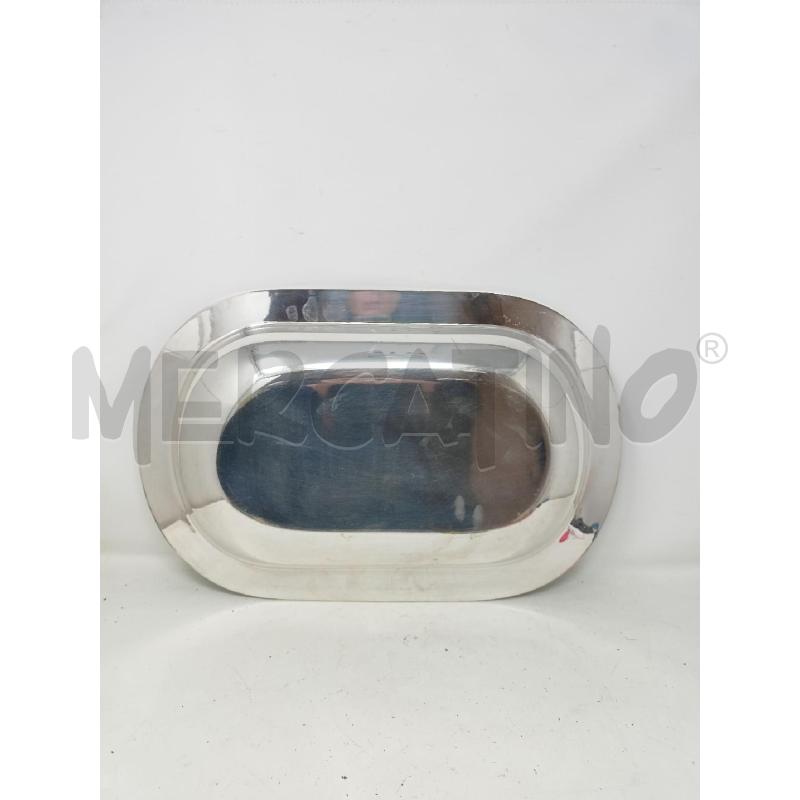 VASSOIO OVALE METALLO B SMALTATO BLU | Mercatino dell'Usato Roma re di roma 5
