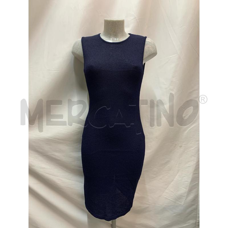 VESTITO ADRIANA CAMPANILE BLU  | Mercatino dell'Usato Roma re di roma 1