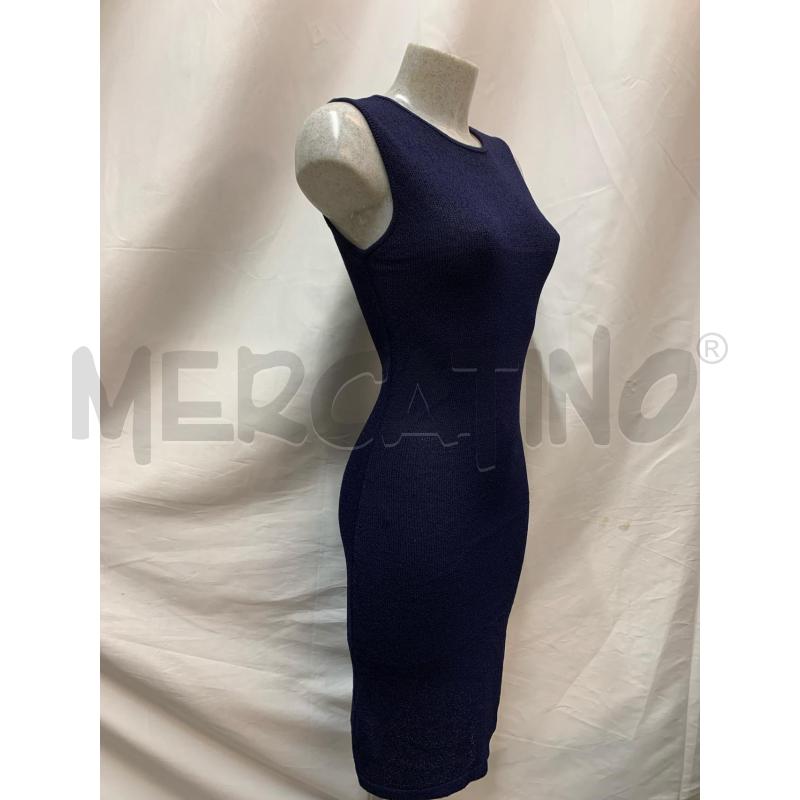 VESTITO ADRIANA CAMPANILE BLU  | Mercatino dell'Usato Roma re di roma 2