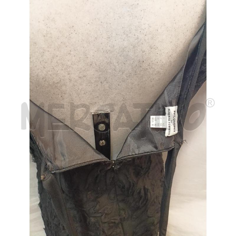 VESTITO ALBERTA FERRETTI NERO DAMASCAT | Mercatino dell'Usato Roma re di roma 5