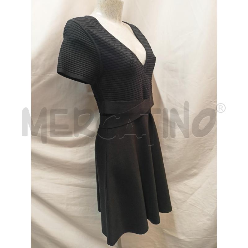 VESTITO ALEXANDER WANG NERO RIGHE SCOLLO | Mercatino dell'Usato Roma re di roma 2