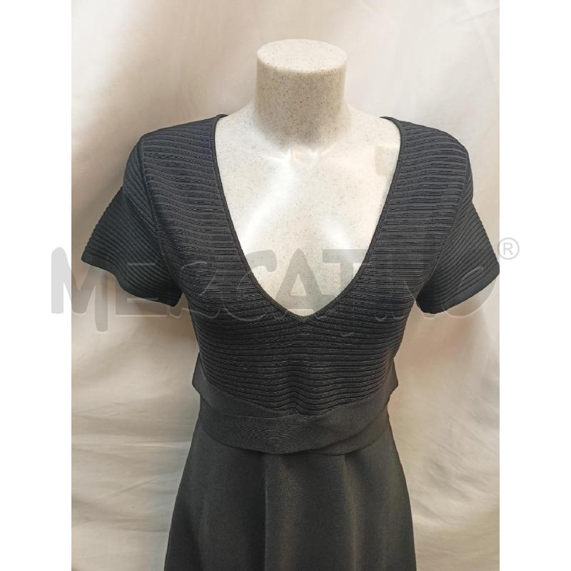 VESTITO ALEXANDER WANG NERO RIGHE SCOLLO | Mercatino dell'Usato Roma re di roma 4