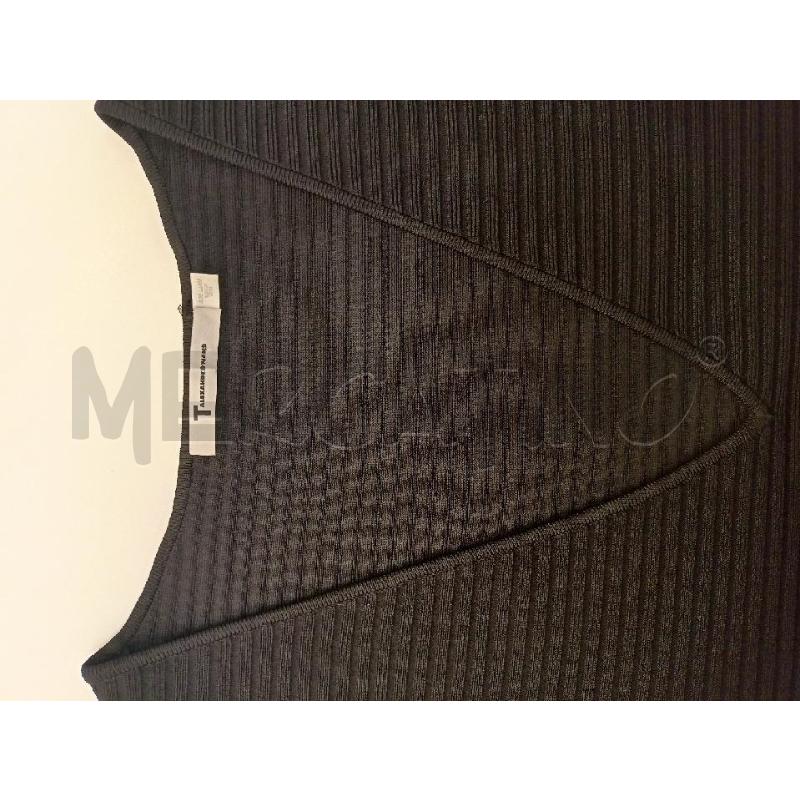 VESTITO ALEXANDER WANG NERO RIGHE SCOLLO | Mercatino dell'Usato Roma re di roma 5