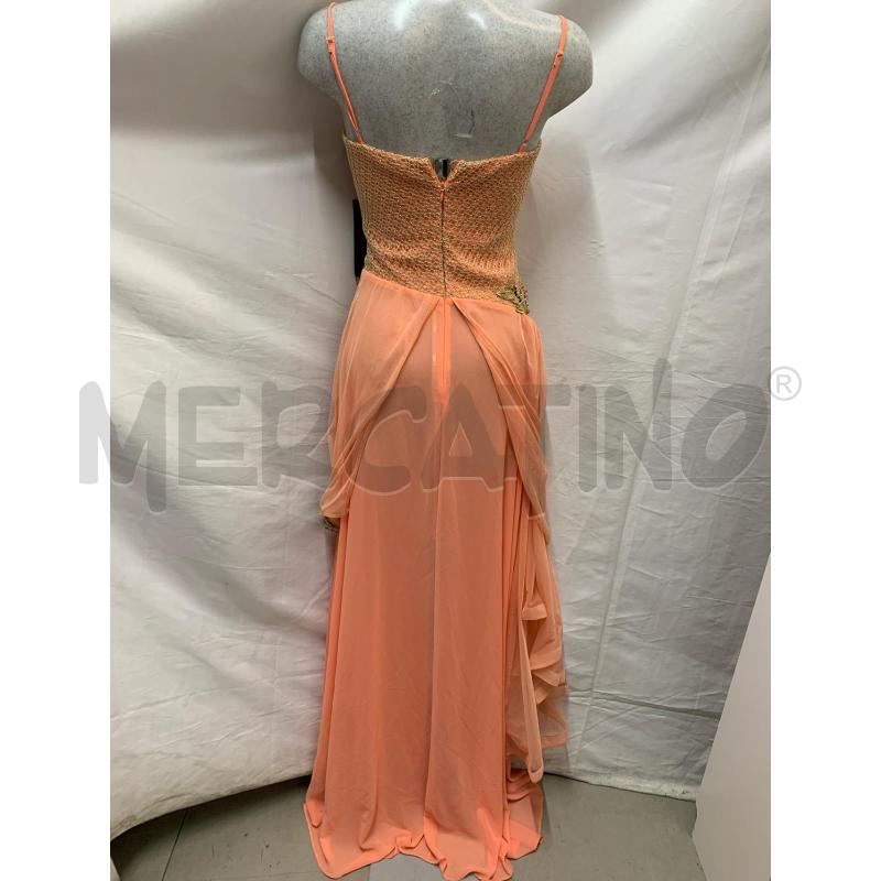 VESTITO BY PALMA ALBICOCCA TULLE PAILLETTE | Mercatino dell'Usato Roma re di roma 3