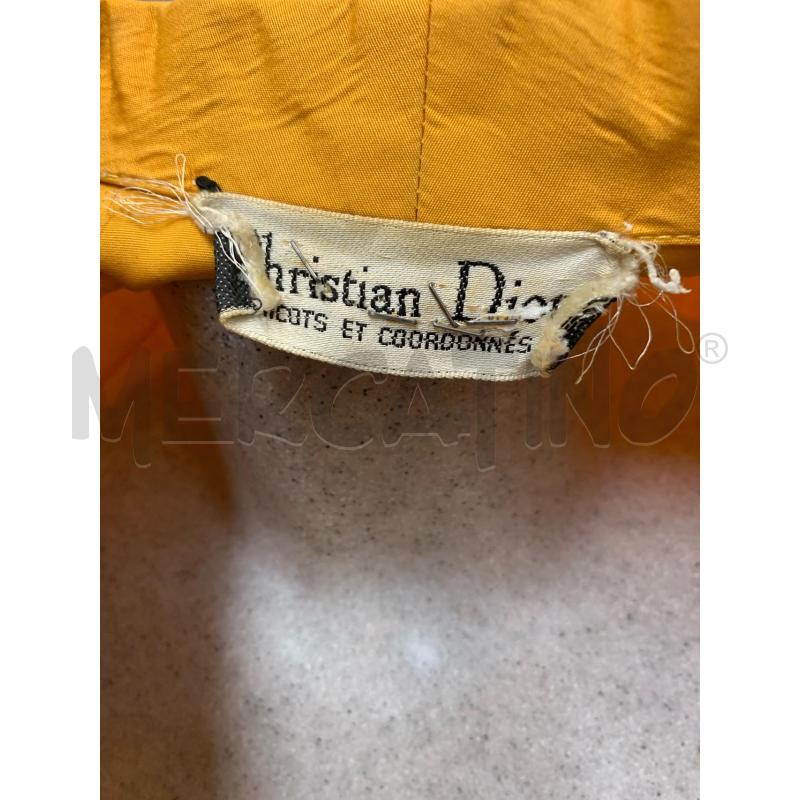 VESTITO CHRISTIAN DIOR MANDARINO TASCA DETT DA RIV | Mercatino dell'Usato Roma re di roma 5
