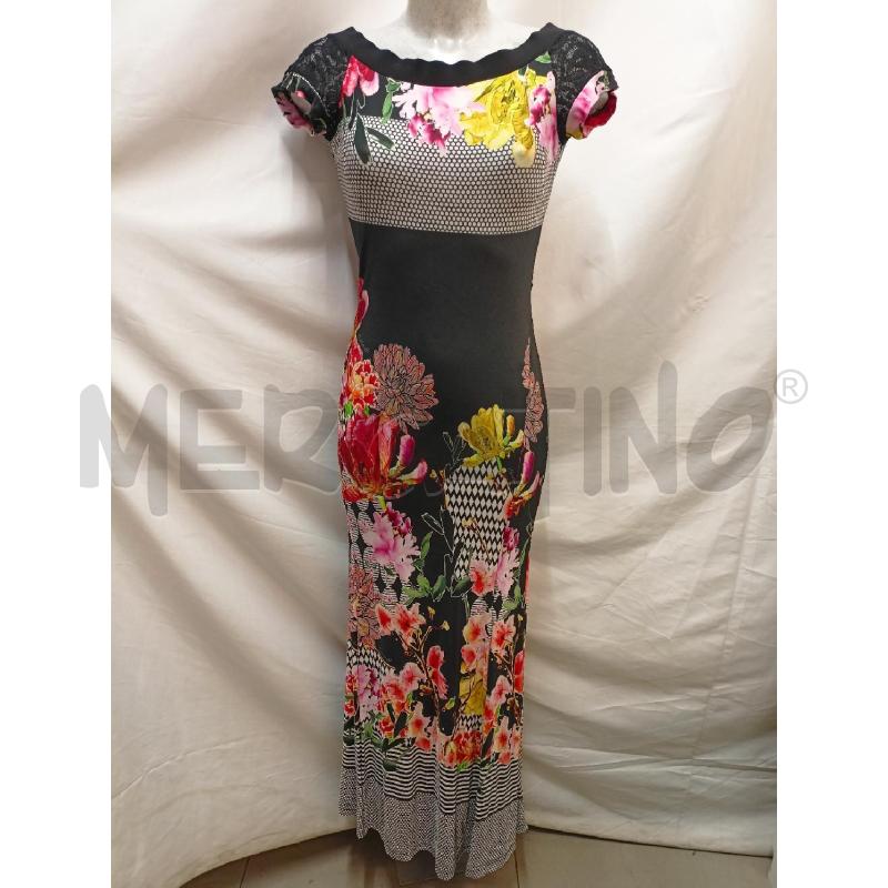 VESTITO CRISTINA EFFE MULTICOLOR FIOR | Mercatino dell'Usato Roma re di roma 1