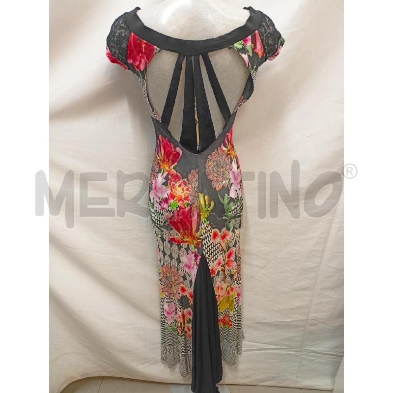VESTITO CRISTINA EFFE MULTICOLOR FIOR | Mercatino dell'Usato Roma re di roma 3