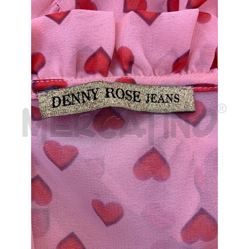 VESTITO DENNY ROSE ROSA CUORICINI | Mercatino dell'Usato Roma re di roma 5