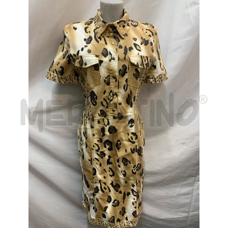 VESTITO DONNA ANGELO MARIANI ANIMALIER  | Mercatino dell'Usato Roma re di roma 1
