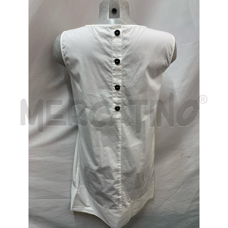 VESTITO DONNA EMMA MARELLA BIANCO  | Mercatino dell'Usato Roma re di roma 3