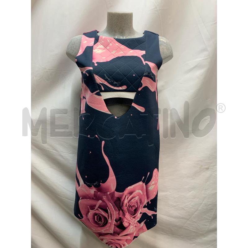 VESTITO DONNA GAELLE BLUETTE ROSE ROSA  | Mercatino dell'Usato Roma re di roma 1