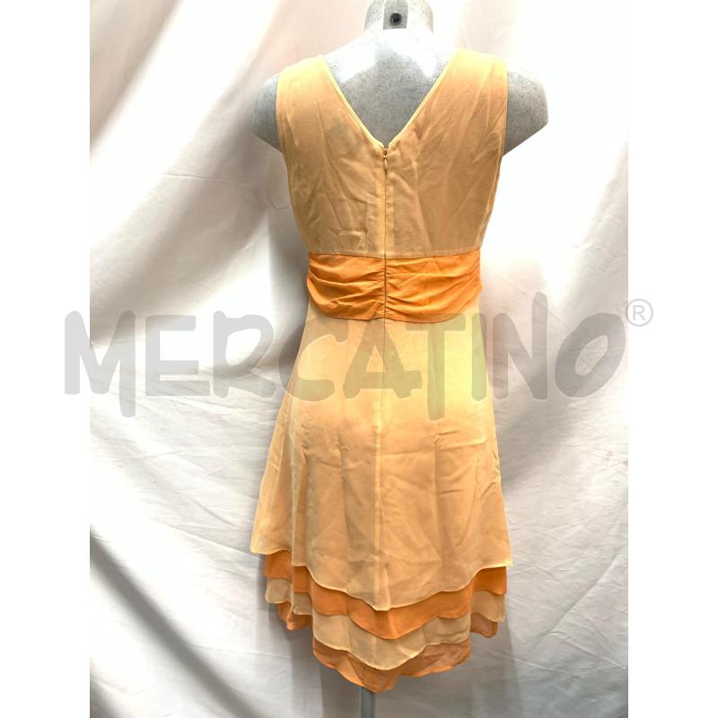 VESTITO DONNA LUISA SPAGNOLI ALBICOCCA | Mercatino dell'Usato Roma re di roma 3