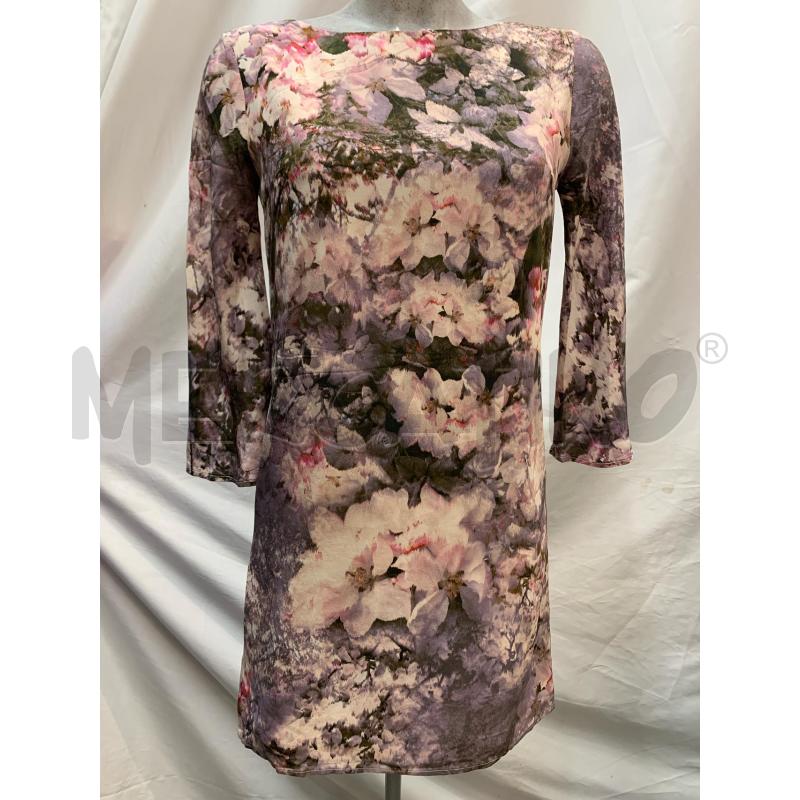VESTITO DONNA NENETTE ROSA FLOREALI | Mercatino dell'Usato Roma re di roma 1