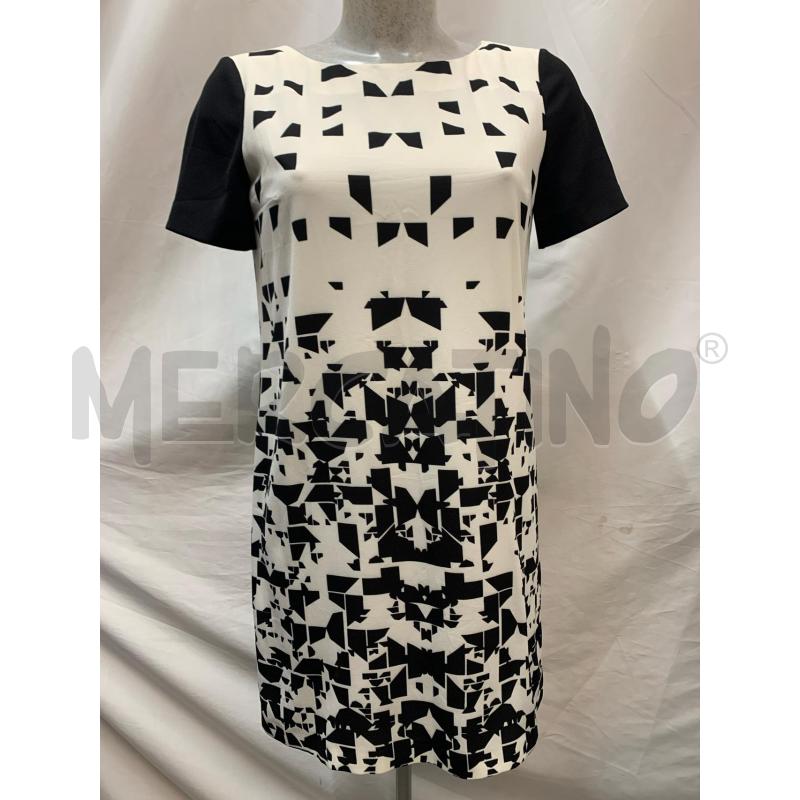 VESTITO DONNA PINKO BIANCO NERO FANTASIA | Mercatino dell'Usato Roma re di roma 1