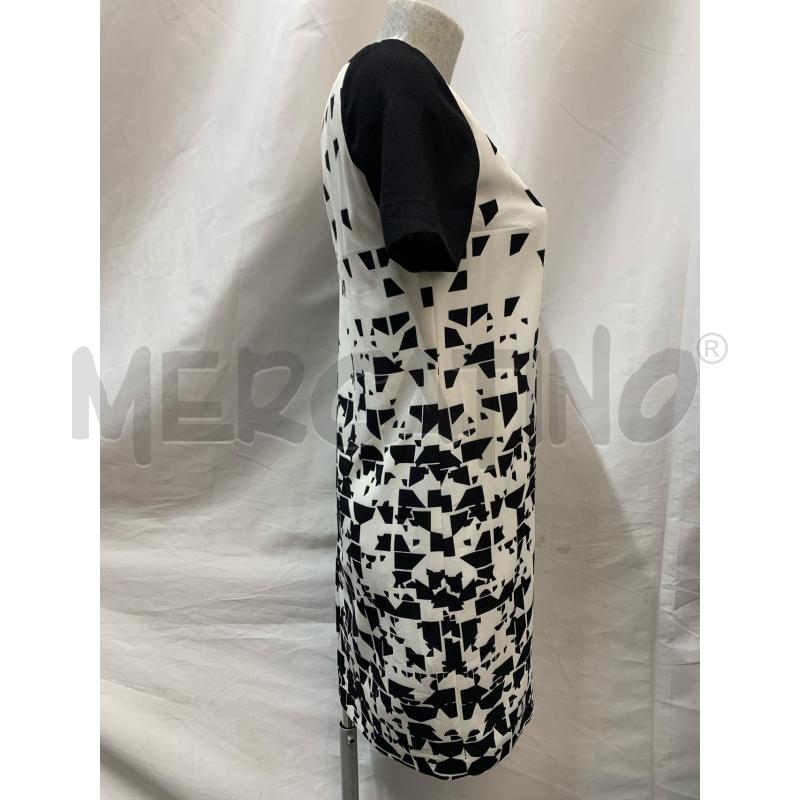 VESTITO DONNA PINKO BIANCO NERO FANTASIA | Mercatino dell'Usato Roma re di roma 3