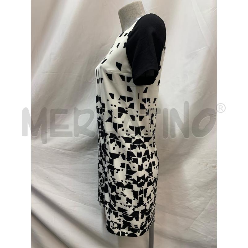 VESTITO DONNA PINKO BIANCO NERO FANTASIA | Mercatino dell'Usato Roma re di roma 4