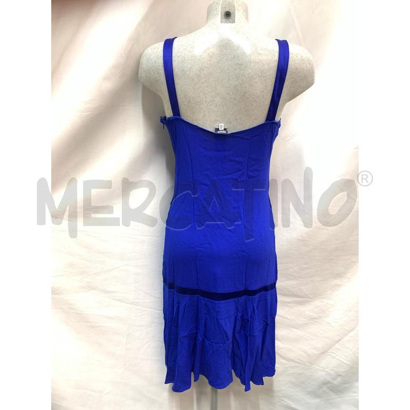 VESTITO DONNA VERSACE BLU DETT SETA | Mercatino dell'Usato Roma re di roma 3