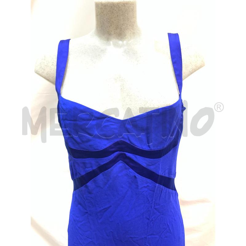 VESTITO DONNA VERSACE BLU DETT SETA | Mercatino dell'Usato Roma re di roma 4