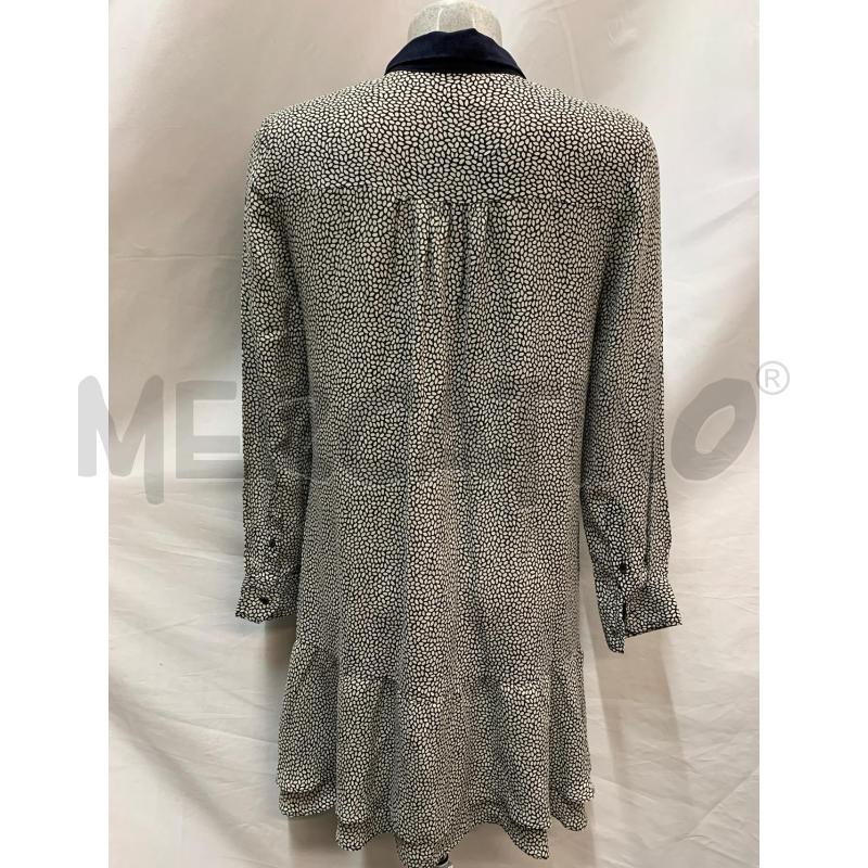 VESTITO DONNA WHISTLES SETA BEIGE BLU | Mercatino dell'Usato Roma re di roma 3