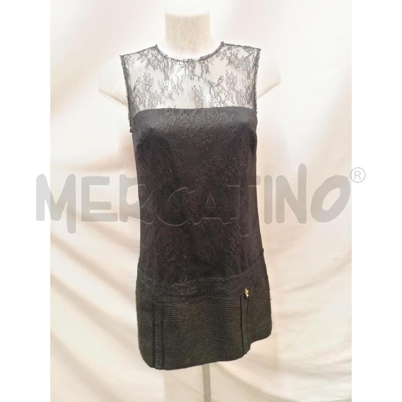 VESTITO ELISABETTA FRANCHI PIZZO NERO | Mercatino dell'Usato Roma re di roma 1