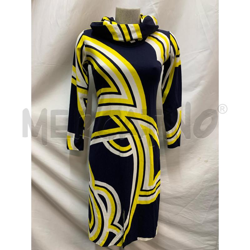 VESTITO FAIR LADY BLU GIALLO  | Mercatino dell'Usato Roma re di roma 1