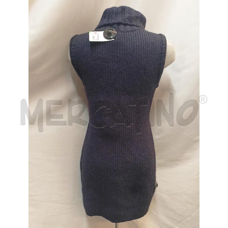 VESTITO FENDI BLU COSTINE COLLO ALT | Mercatino dell'Usato Roma re di roma 3