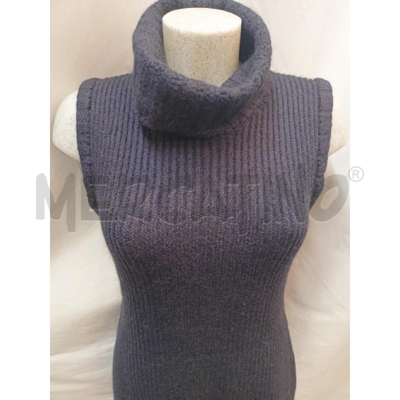 VESTITO FENDI BLU COSTINE COLLO ALT | Mercatino dell'Usato Roma re di roma 4