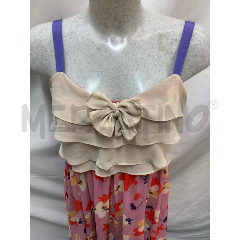 VESTITO FORNARINA ROSA ANTICO FIORI VARI | Mercatino dell'Usato Roma re di roma 4
