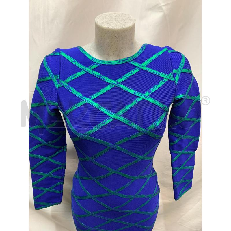VESTITO FSHEEBO.COM BLU ELETTRICO INTROCI VERDE  | Mercatino dell'Usato Roma re di roma 4
