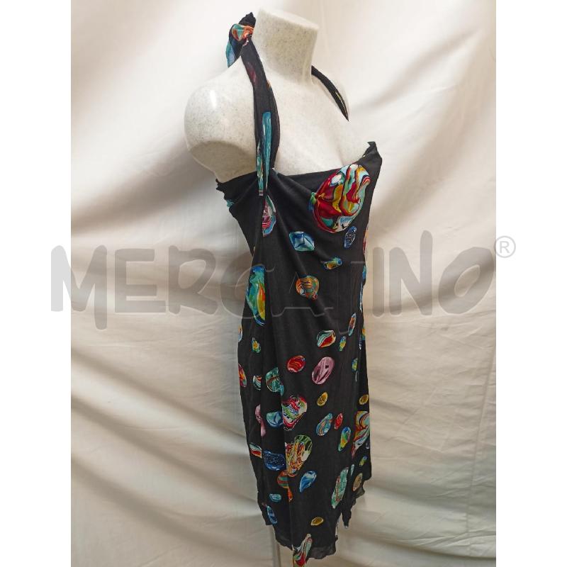 VESTITO KENZO JEANS NERO FANTASIA | Mercatino dell'Usato Roma re di roma 2