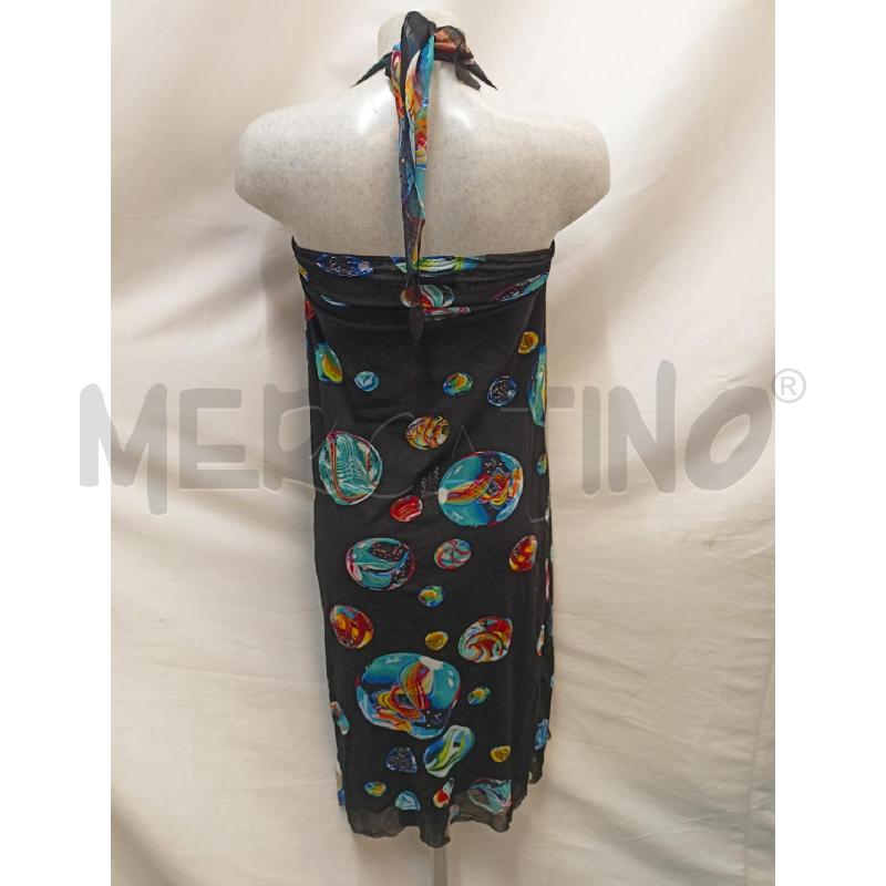 VESTITO KENZO JEANS NERO FANTASIA | Mercatino dell'Usato Roma re di roma 3