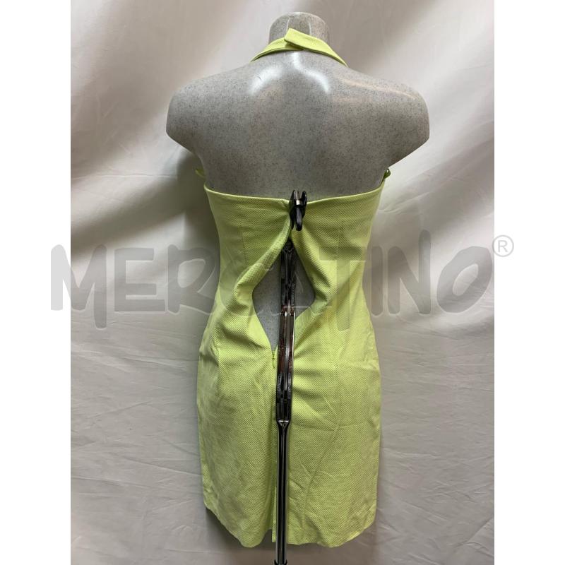 VESTITO LUISA SPAGNOLI VERDE LIME FIOCCO  | Mercatino dell'Usato Roma re di roma 3