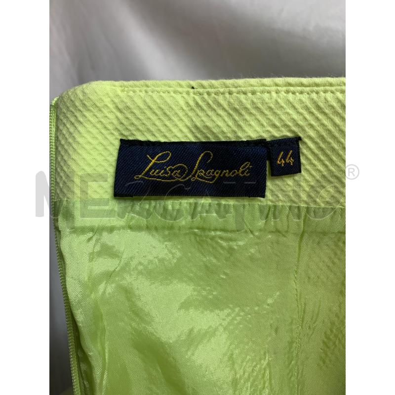 VESTITO LUISA SPAGNOLI VERDE LIME FIOCCO  | Mercatino dell'Usato Roma re di roma 5