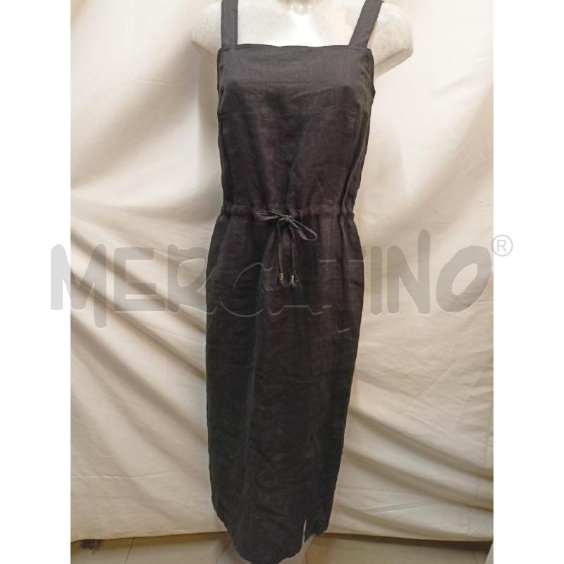 VESTITO MARIELLA ROSATI NERO LINO CULISSE | Mercatino dell'Usato Roma re di roma 1