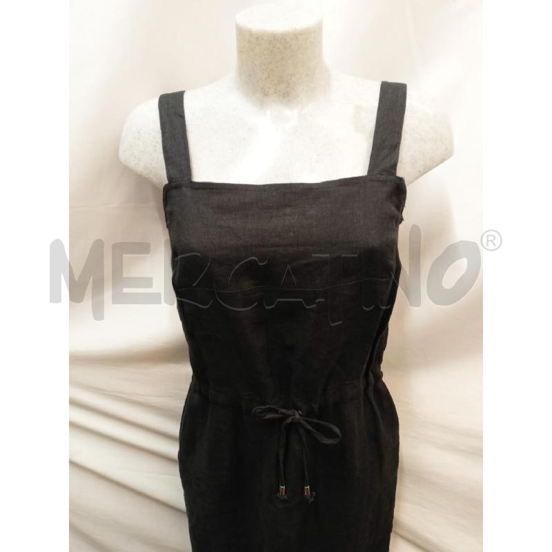 VESTITO MARIELLA ROSATI NERO LINO CULISSE | Mercatino dell'Usato Roma re di roma 4