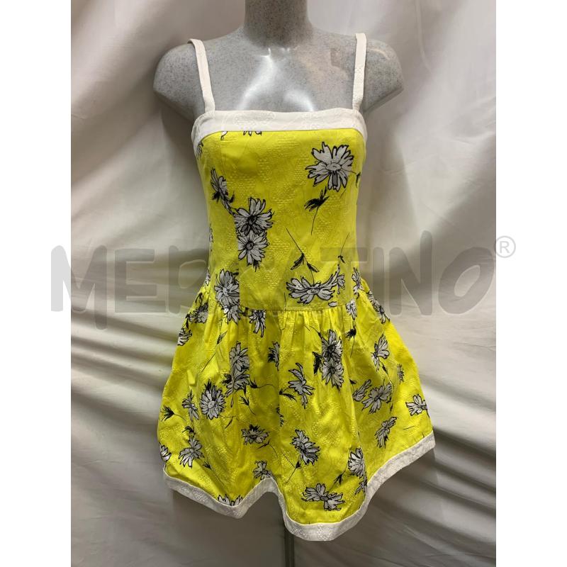 VESTITO MAX MARA GIALLO FIORI BIANCHI  | Mercatino dell'Usato Roma re di roma 1