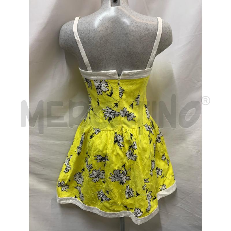 VESTITO MAX MARA GIALLO FIORI BIANCHI  | Mercatino dell'Usato Roma re di roma 3